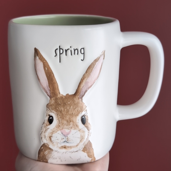 Rae Dunn Other - ❌SOLD❌Rae Dunn SPRING Vintage Bunny Mug